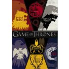 Game of Thrones poster, sigils