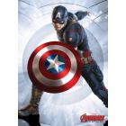 Marvel, Captain America, plechový plakát