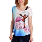 Marvel, Deadpool unicorn, tričko dámské
