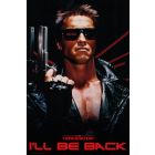 Terminator I'll be back, plakát