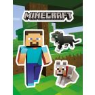 Minecraft Steve and Pets, samolepky