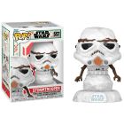Star Wars Holiday, POP! Stormtrooper sněhulák, figurka 9 cm