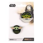 Star Wars, The Mandalorian, Grogu, odznáčky (2ks)