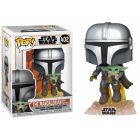 Star Wars, The Mandalorian, POP! Mandalorian s Jet Packem, figurka 9 cm