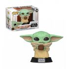 Star Wars, The Mandalorian POP! The Child s hrnečkem, figurka 9 cm