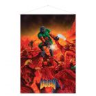 Doom Retro Wallscroll, látkový plakát 77 x 100 cm