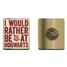 Harry Potter, Bradavický slogan, odznak