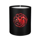 Game of Thrones, Targaryen, svíčka ve skle 8x9 cm