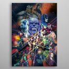 Marvel, Avengers Infinity War, plechový plakát