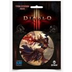 Diablo 3 Wizard, 2 samolepky