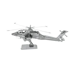 Metal Earth AH-64 Apache kovový model