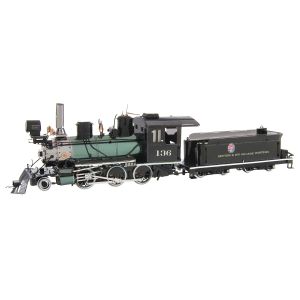Metal Earth, Divoký západ, lokomotiva 2-6-0