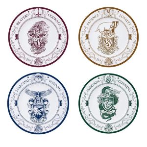Harry Potter, Koleje, sada talířů (4 ks)