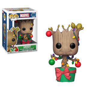 Marvel, Guardians of the Galaxy, POP! Holiday Groot, figurka 9 cm