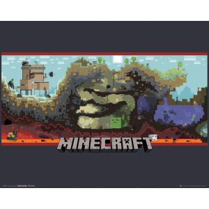 Minecraft Underground, plakát