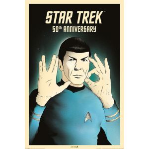 Star Trek 50th Anniversary, Spock, plakát