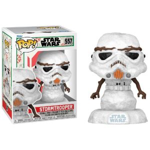 Star Wars Holiday, POP! Stormtrooper sněhulák, figurka 9 cm