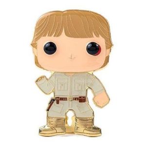 Star Wars POP! Luke Skywalker, odznáček 10 cm