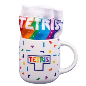 Tetris, set hrnek a ponožky