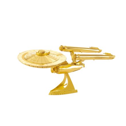 Metal Earth, Star Trek, NCC-1701, 50th Anniversary Gold Edition