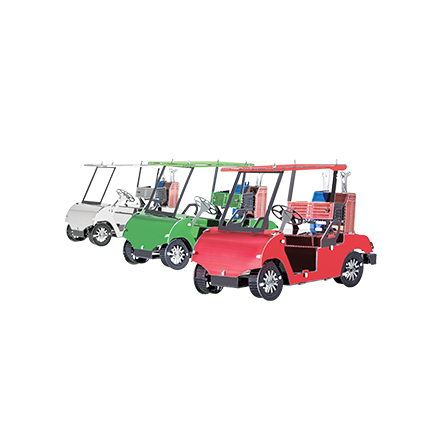 MetalEarth, trojice golfových vozíků
