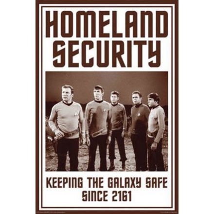 Star Trek poster, Homeland Security