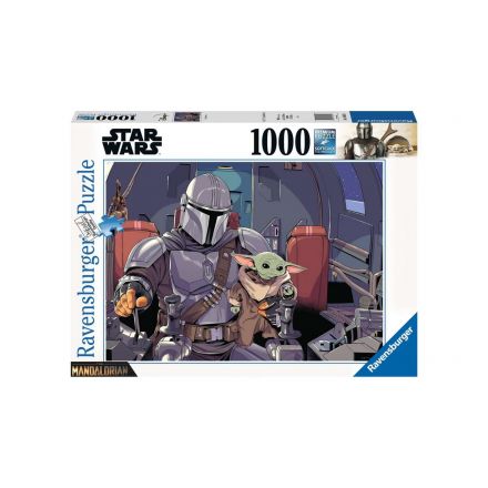 Star Wars, The Mandalorian, puzzle (1000 ks)