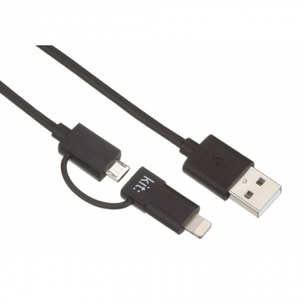 kit univerzální kabel micro USB a lightning
