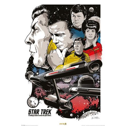 Star Trek 50th Anniversary, Boldly Go, plakát