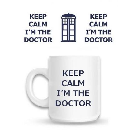 Doctor Who, Keep Calm I am the Doctor, hrnek