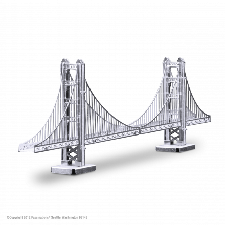 Metal Earth Golden Gate bridge kovový model