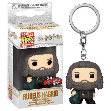 Harry Potter POP! přívěšek Hagrid Holiday 4 cm