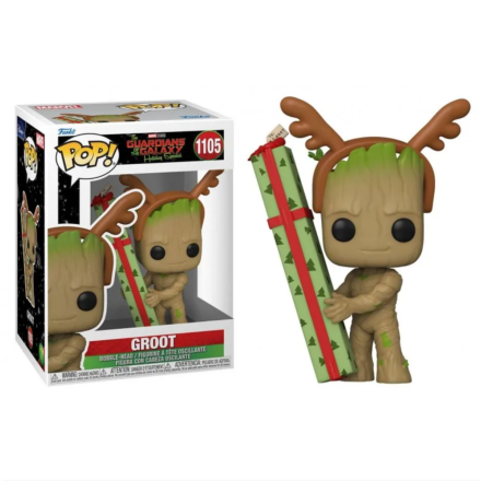 Marvel, Guardians of the Galaxy, POP! Groot Holiday, figurka 9 cm