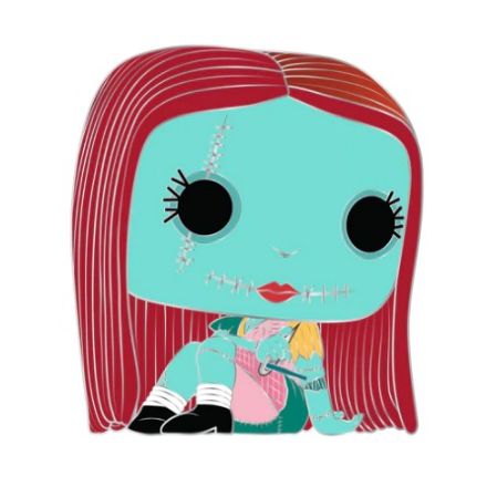 Nightmare Before Christmas POP! Sally, odznáček 10 cm