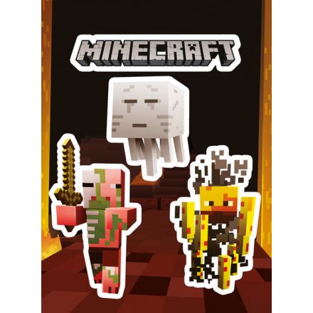 Minecraft Monsters, samolepky