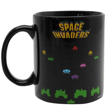 Space Invaders, měnící se hrnek