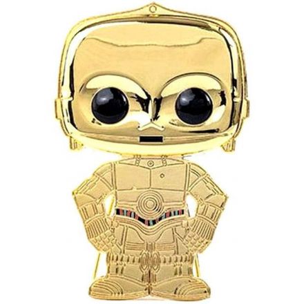 Star Wars POP! C-3PO, odznáček 10 cm