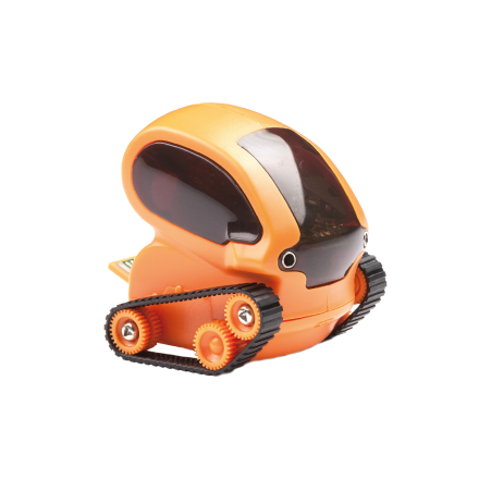 Tankbot, minitank do USB, oranžový