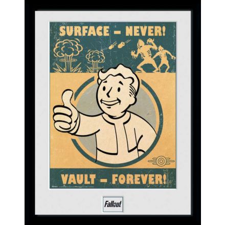 Fallout 4, Vault Forever, rám s plexisklem