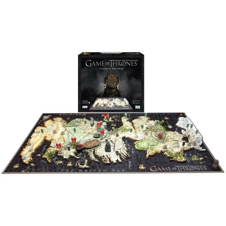 Game of Thrones, Západozemí, 3D puzzle (1500 ks)