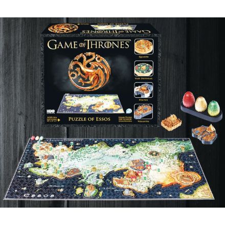 Game of Thrones, Essos, 3D puzzle (1350 ks)