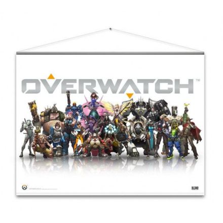 Overwatch, Heroes, wallscroll