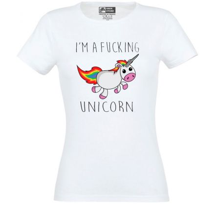 I am a F*cking Unicorn, tričko dámské