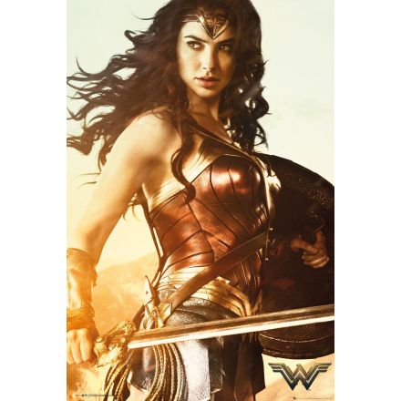 DC comics, Wonder Woman s mečem, plakát