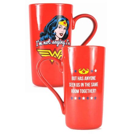 Wonder Woman, hrnek na latté