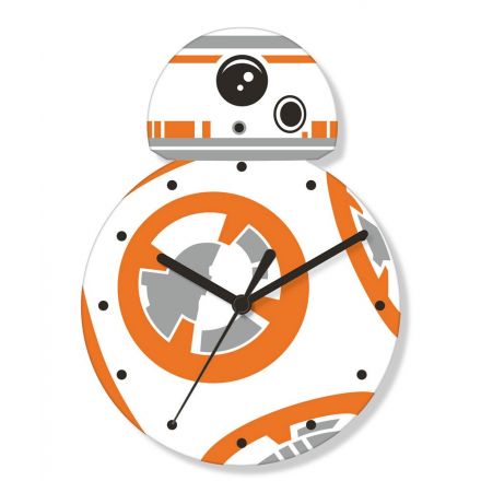 Star Wars, BB-8, nástěnné hodiny
