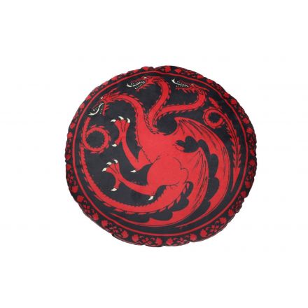 Game of Thrones, Targaryen, kulatý polštář 45 cm