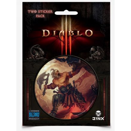 Diablo 3 Barbarian, 2 samolepky