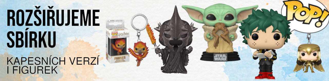 POP! figurky i mini verze na klíče